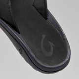 OluKai 'Ohana Sandal (Men) - Black/Black Sandal - Thong - The Heel Shoe Fitters