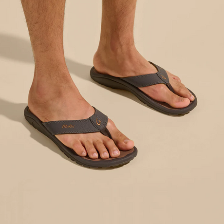 OluKai 'Ohana Sandal (Men) - Dark Java/Ray Sandal - Thong - The Heel Shoe Fitters