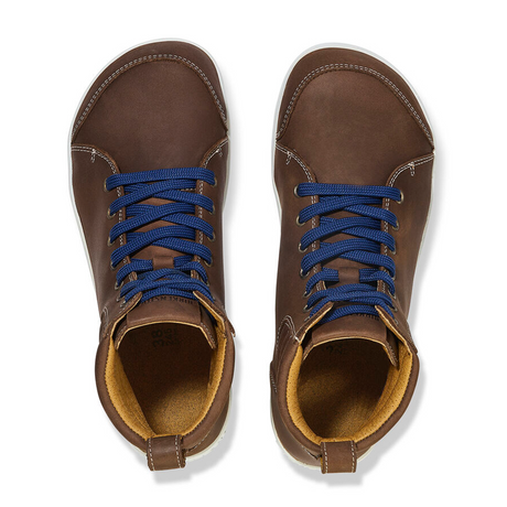 Birkenstock QS700 Steel Toe (Men) - Brown Nubuck Leather Boots - Work - The Heel Shoe Fitters