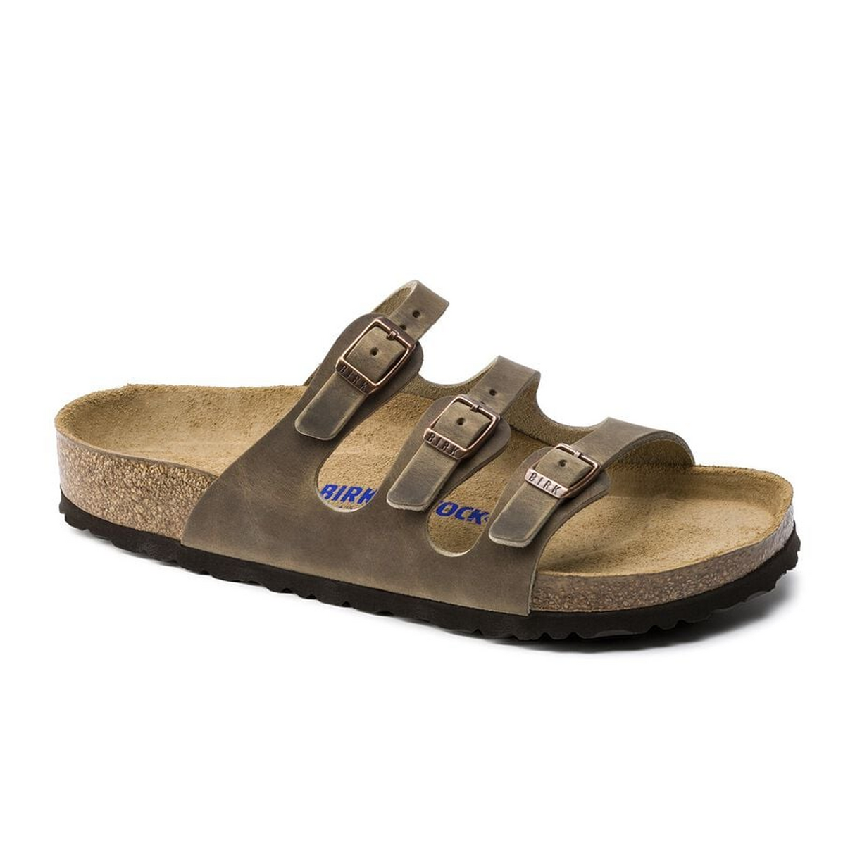 Birkenstock Florida Soft Footbed Slide Sandal (Women) - Tobacco Oiled Leather Sandals - Slide - The Heel Shoe Fitters