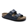 Birkenstock Arizona Soft Footbed Narrow Slide Sandal (Women) - Blue Oiled Leather Sandal - Slide - The Heel Shoe Fitters