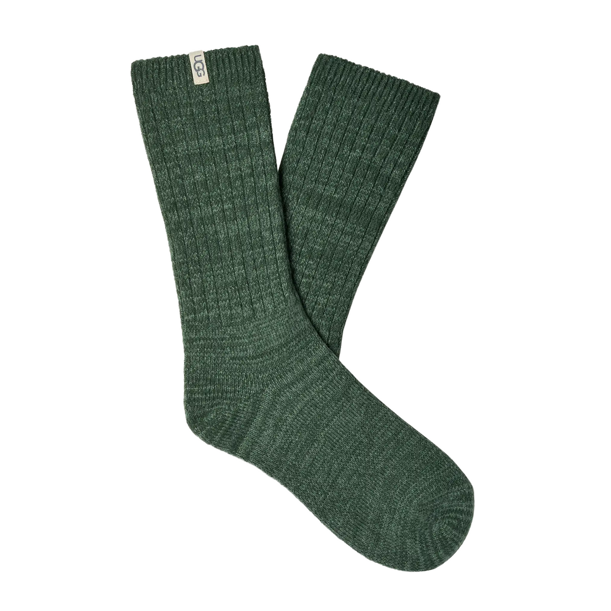 UGG® Rib Knit Slouchy Crew (Women) - Green Stone