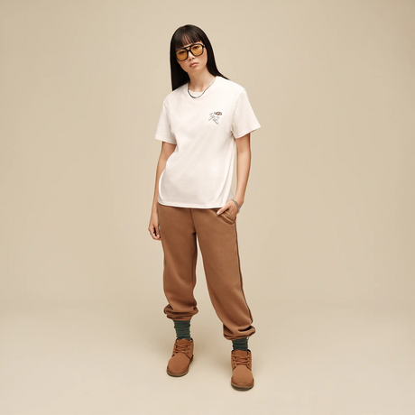 UGG® Rib Knit Slouchy Crew (Women) - Green Stone Accessories - Socks - Lifestyle - The Heel Shoe Fitters