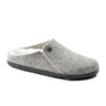 Birkenstock Zermatt Slipper (Men) - Light Gray Wool/Natural Shearling Dress-Casual - Slipper - The Heel Shoe Fitters