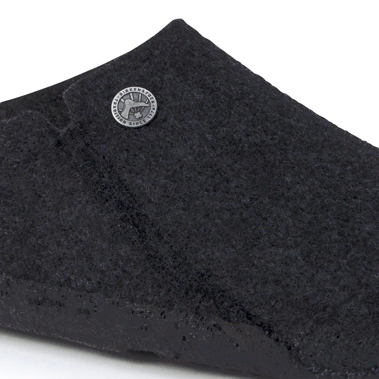 Birkenstock Zermatt Slipper (Unisex) - Anthracite Wool/Natural Shearling Dress-Casual - Slipper - The Heel Shoe Fitters