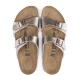 Birkenstock Sydney Slide Sandal (Women) - Graceful Taupe Birko-Flor Sandals - Slide - The Heel Shoe Fitters