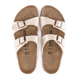 Birkenstock Sydney Narrow Slide Sandal (Women) - Graceful Pearl White Sandals - Slide - The Heel Shoe Fitters