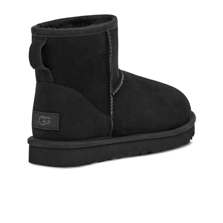 UGG® Classic Mini II Boot (Women) - Black Boots - Casual - Low - The Heel Shoe Fitters