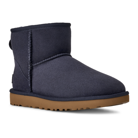 UGG® Classic Mini II (Women) - Dark Indigo Boots - Casual - Low - The Heel Shoe Fitters