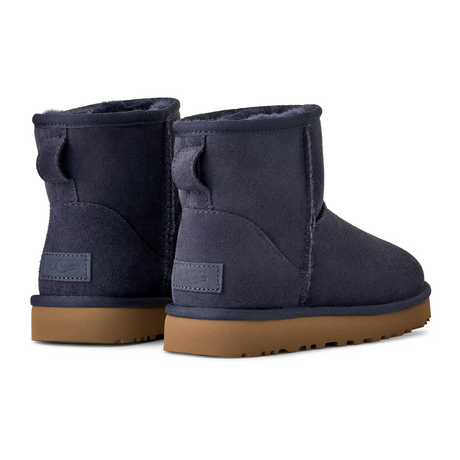 UGG® Classic Mini II (Women) - Dark Indigo Boots - Casual - Low - The Heel Shoe Fitters