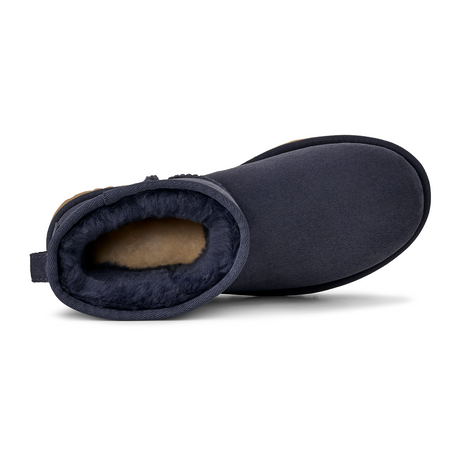 UGG® Classic Mini II (Women) - Dark Indigo Boots - Casual - Low - The Heel Shoe Fitters