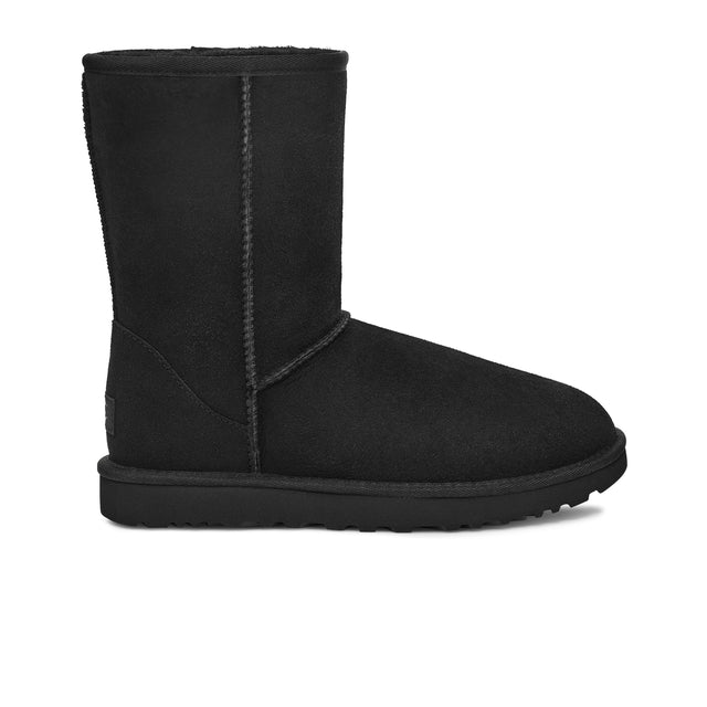 UGG® Classic Short II (Women) - Black Boots - Casual - Low - The Heel Shoe Fitters