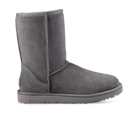 UGG® Classic Short II (Women) - Grey Boots - Casual - Low - The Heel Shoe Fitters