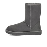 UGG® Classic Short II (Women) - Grey Boots - Casual - Low - The Heel Shoe Fitters