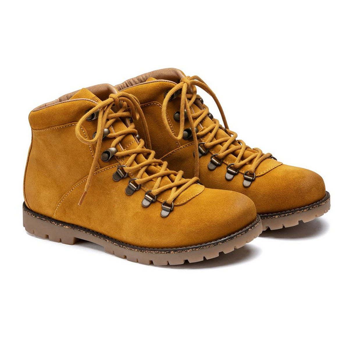 Birkenstock Jackson Ankle Boot (Women) - Ochre Suede Boots - Fashion - Ankle Boot - The Heel Shoe Fitters