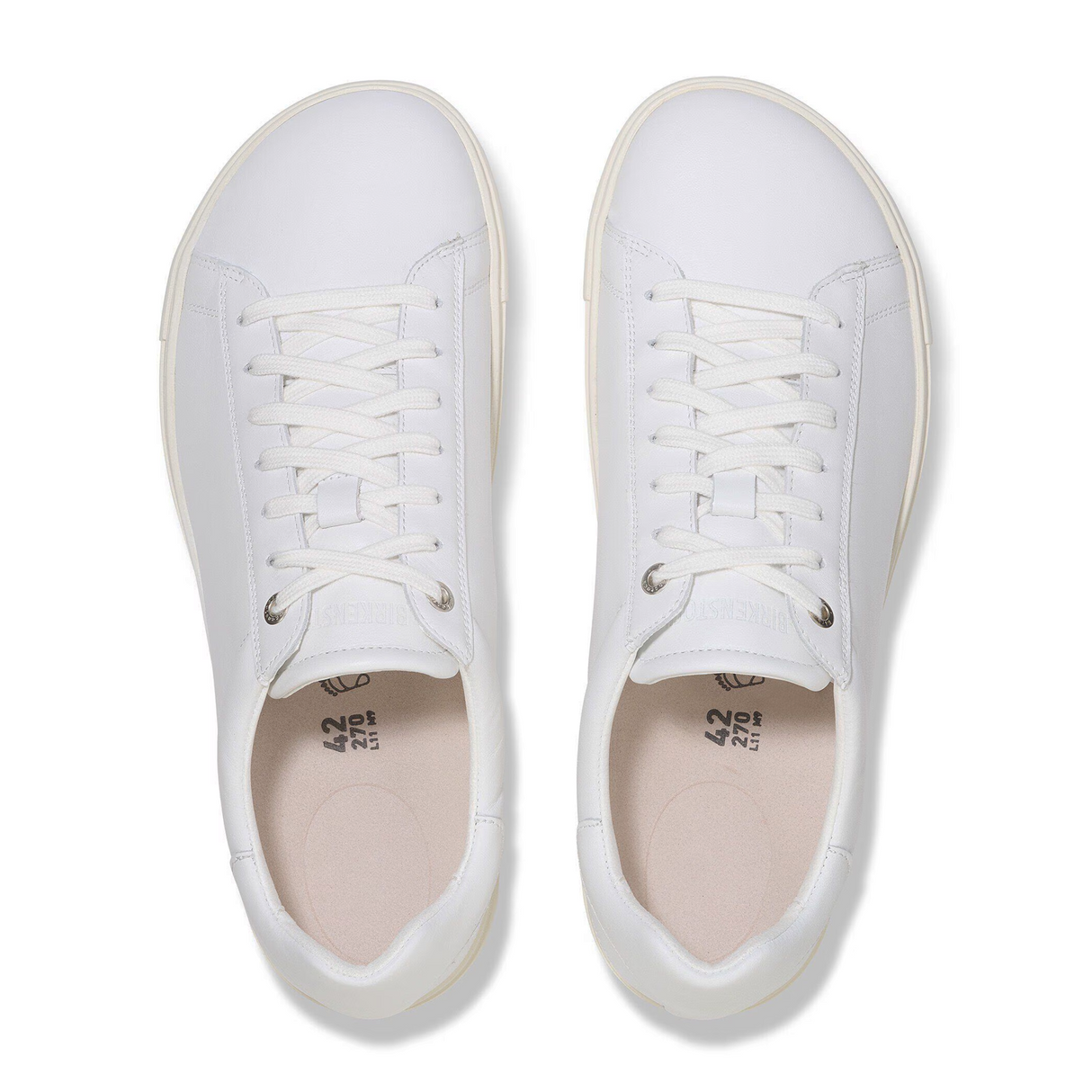 Birkenstock Bend Sneaker (Unisex) - White Leather
