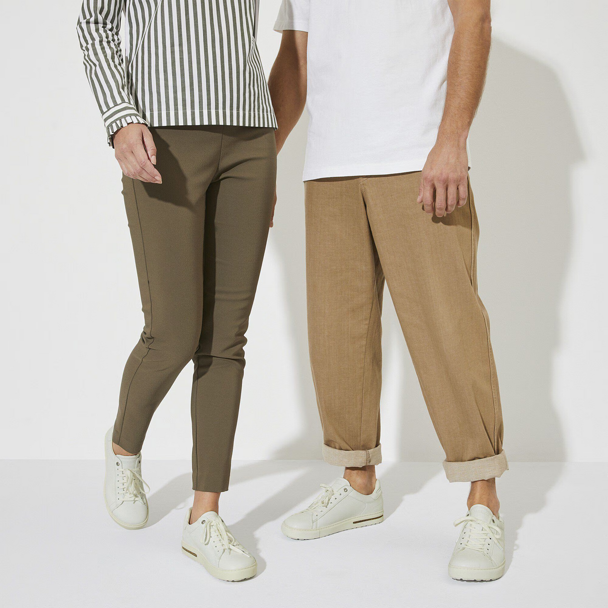 Birkenstock Bend Narrow Sneaker (Women) - White Leather