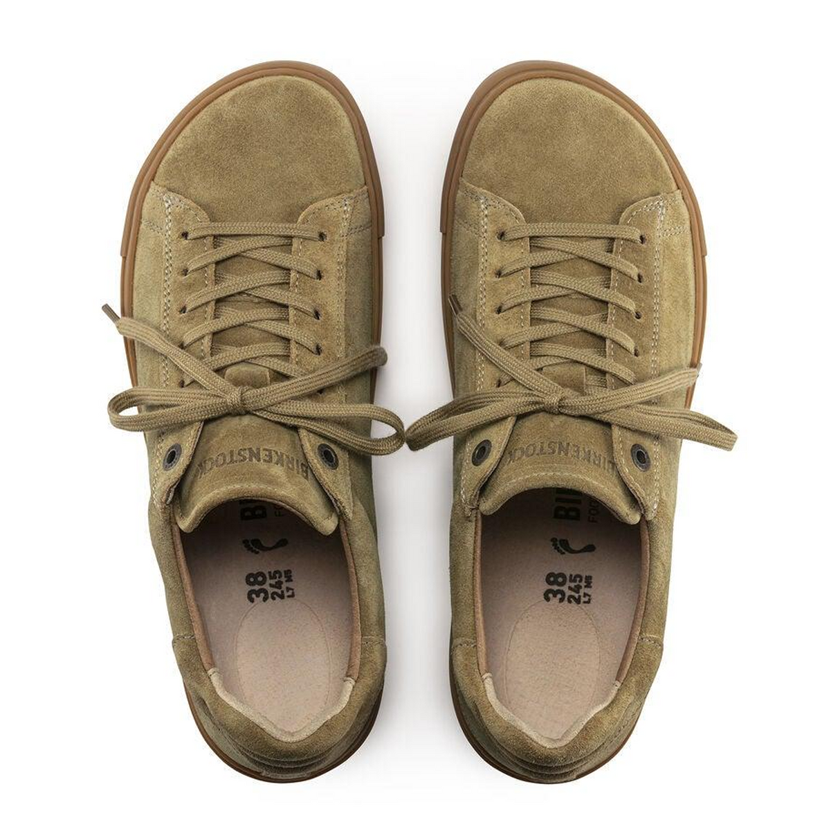 Birkenstock Bend Sneaker (Women) - Faded Khaki Suede Dress-Casual - Sneakers - The Heel Shoe Fitters