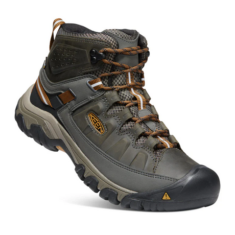 Keen Targhee III Mid Waterproof Hiking Boot (Men) - Black Olive/Golden Brown Boots - Hiking - Mid - The Heel Shoe Fitters