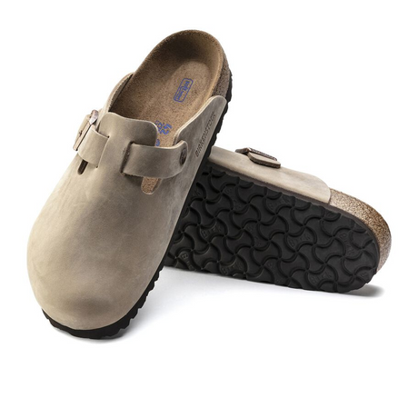 Birkenstock Boston Soft Footbed Clog (Men) - Tobacco Oiled Leather Dress-Casual - Clogs & Mules - The Heel Shoe Fitters