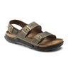 Birkenstock Milano Rugged Backstrap Sandal (Men) - Faded Khaki Oiled Leather Sandal - Backstrap - The Heel Shoe Fitters