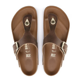 Birkenstock Gizeh Big Buckle Sandal (Women) - Cognac Leather Sandal - Thong - The Heel Shoe Fitters