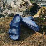 Birkenstock Arizona EVA Narrow Slide Sandal (Women) - Navy Sandals - Slide - The Heel Shoe Fitters