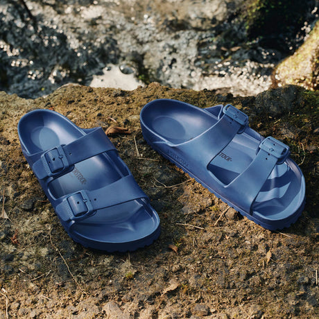 Birkenstock Arizona EVA Narrow Slide Sandal (Women) - Navy Sandals - Slide - The Heel Shoe Fitters