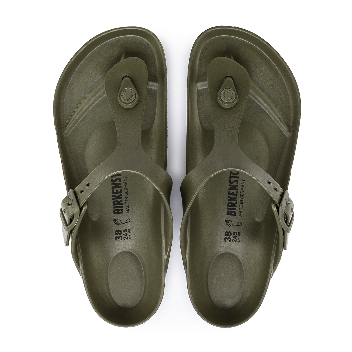 Birkenstock Gizeh EVA Sandal (Women) - Khaki Sandals - Thong - The Heel Shoe Fitters