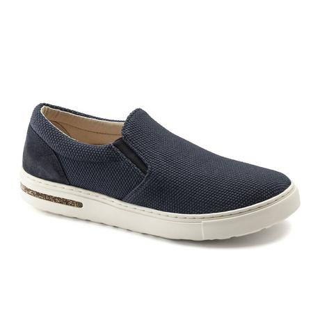 Birkenstock Oswego Slip On Sneaker (Women) - Midnight Canvas Dress-Casual - Slip Ons - The Heel Shoe Fitters