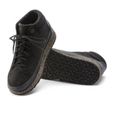 Birkenstock Honnef High Narrow Lace Up Ankle Boot (Women) - Black Oiled Leather