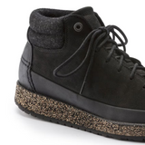 Birkenstock Honnef High Narrow Lace Up Ankle Boot (Women) - Black Oiled Leather