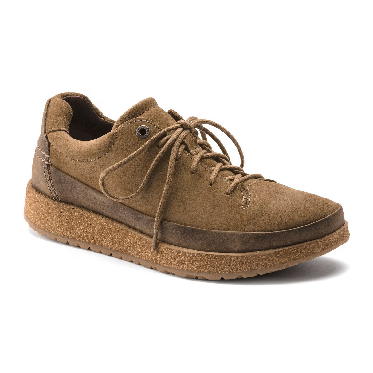 Birkenstock Honnef Low Lace Up (Unisex) - Tea Suede