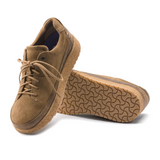 Birkenstock Honnef Low Lace Up (Unisex) - Tea Suede