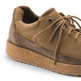 Birkenstock Honnef Low Lace Up (Unisex) - Tea Suede