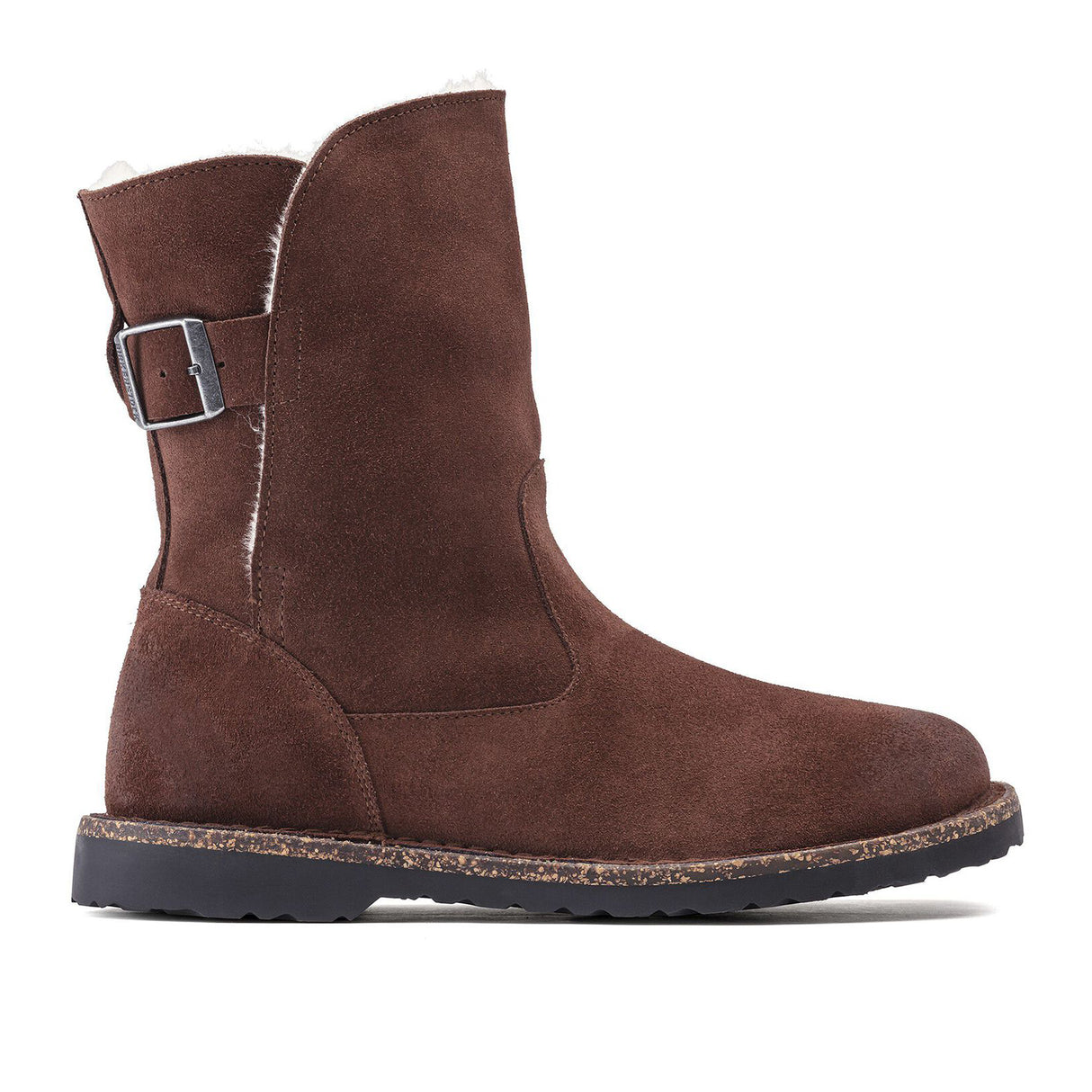 Birkenstock Uppsala Boot (Women) - Espresso Suede/Natural Suede Boots - Fashion - Mid Boot - The Heel Shoe Fitters