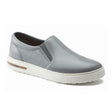 Birkenstock Oswego Slip On Sneaker (Men) - Gray Leather Athletic - Casual - Slip On - The Heel Shoe Fitters