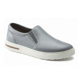 Birkenstock Oswego Slip On (Men) - Gray Leather Athletic - Casual - Slip On - The Heel Shoe Fitters