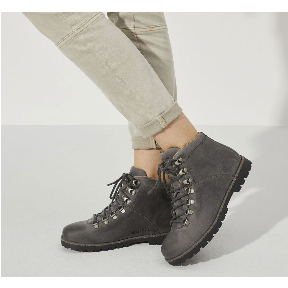 Birkenstock Jackson Ankle Boot (Women) - Graphite Oiled Suede Boots - Fashion - Ankle Boot - The Heel Shoe Fitters