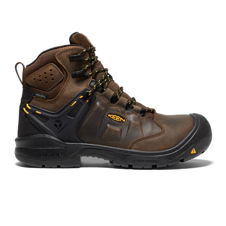 Keen Utility Dover 6" Composite Toe Work Boot (Men) - Dark Earth/Black Boots - Work - 6 Inch - The Heel Shoe Fitters