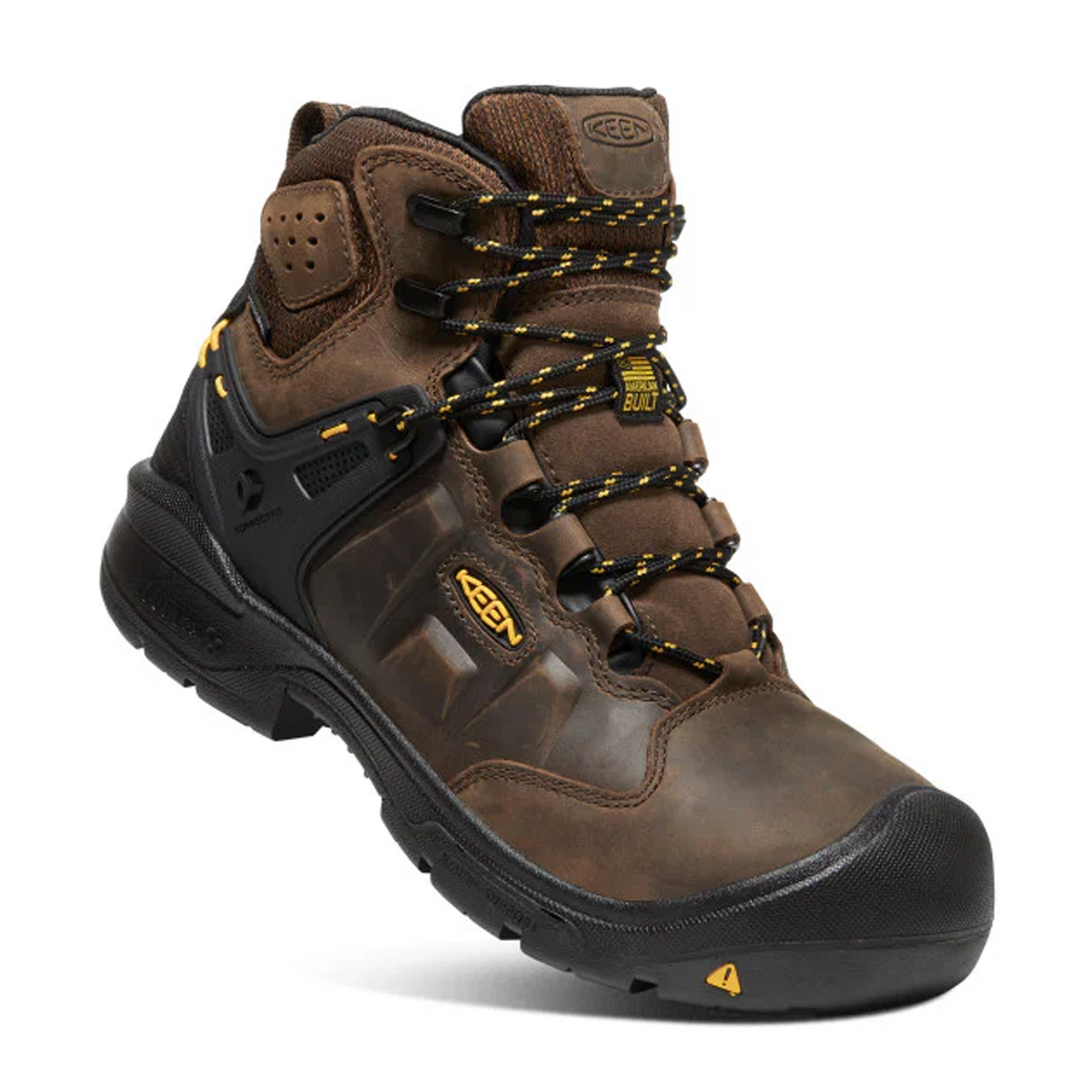 Keen Utility Dover 6" Composite Toe Work Boot (Men) - Dark Earth/Black Boots - Work - 6 Inch - The Heel Shoe Fitters