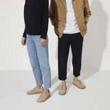 Birkenstock Honnef Low Lace Up (Unisex) - Light Sandcastle Perf Suede Dress-Casual - Lace Ups - The Heel Shoe Fitters