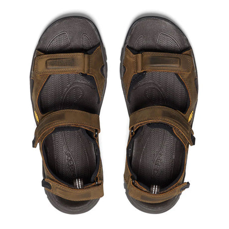 Keen Targhee III Active Sandal (Men) - Bison/Mulch Sandal - Active - The Heel Shoe Fitters