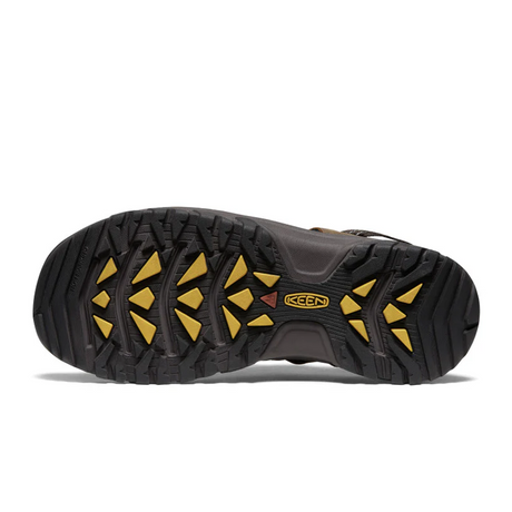 Keen Targhee III Active Sandal (Men) - Bison/Mulch Sandals - Active - The Heel Shoe Fitters