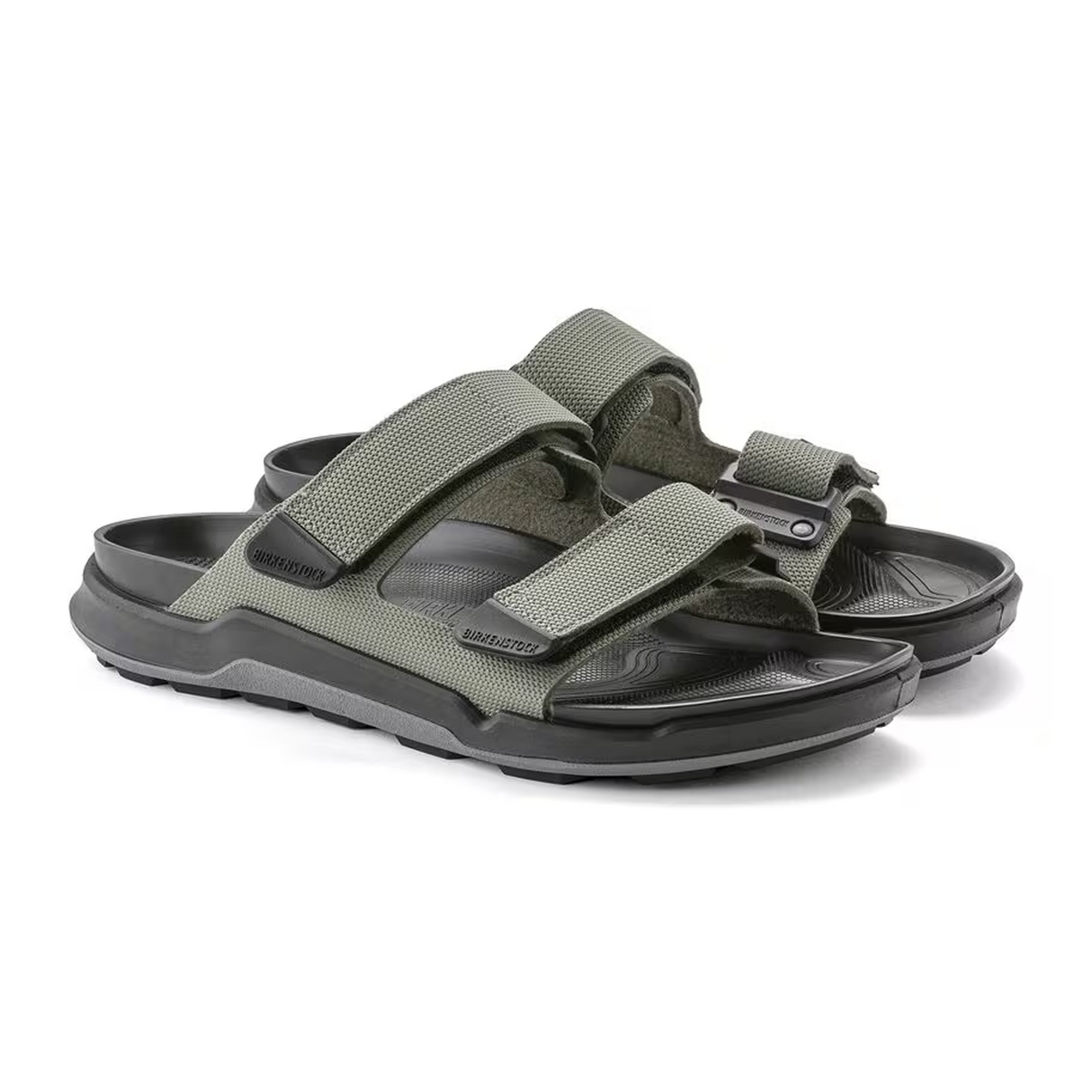 Birkenstock Atacama Slide Sandal (Men) - Khaki Birko-Flor Futura Sandal - Active - The Heel Shoe Fitters