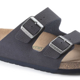 Birkenstock Arizona Vegan Slide Sandal (Men) - Desert Dust Indigo Blue Microfiber Sandal - Slide - The Heel Shoe Fitters