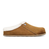 Birkenstock Zermatt Premium Slipper (Women) - Mink Suede/Natural Shearling Dress-Casual - Slipper - The Heel Shoe Fitters