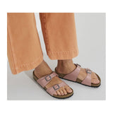 Birkenstock Sydney Birko-Flor Narrow Slide Sandal (Women) - Graceful Old Rose Sandals - Slide - The Heel Shoe Fitters