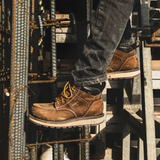 Keen Utility Cincinnati 6" Waterproof Carbon Fiber Toe Work Boot (Men) - Belgian/Sandshell Boots - Work - 6 Inch - The Heel Shoe Fitters