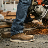 Keen Utility Cincinnati 6" Waterproof Carbon Fiber Toe Work Boot (Men) - Belgian/Sandshell Boots - Work - 6 Inch - The Heel Shoe Fitters